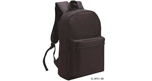 Black Office and School Backpack  BP-01