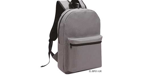 Gray Backpack 