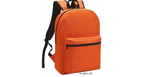 Orange Backpack 
