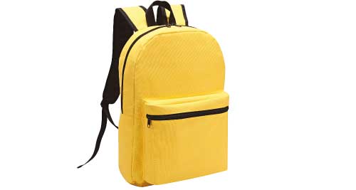 Yellow Office and school Backpack BP-01