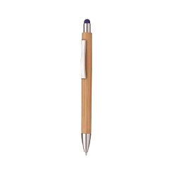 ECO - Friendly Promotional Bamboo Pen - Blue 