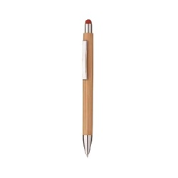 ECO- Friendly Promotional Bamboo Pen - Red 