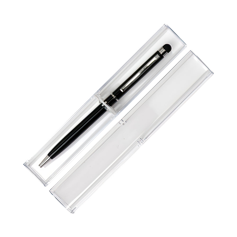 Crater Clear Plastic Pen Box
