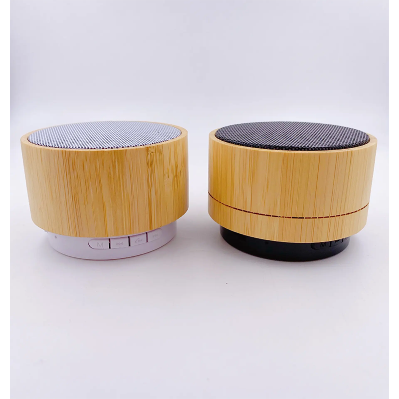 Cygnus Wireless speakers, bamboo mini speaker, with tf card, wire