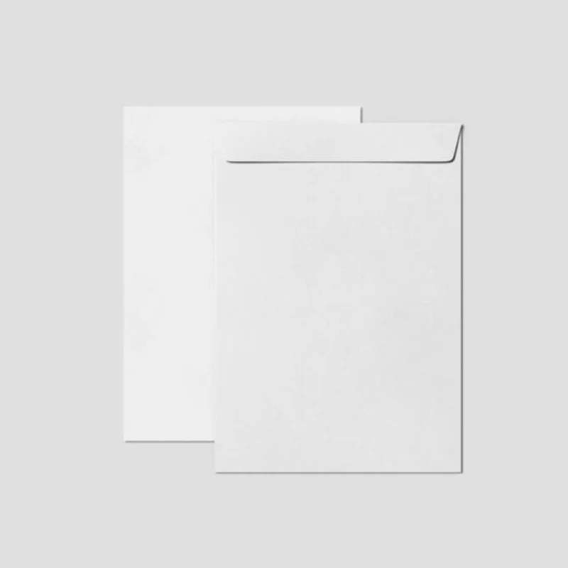 A4 size plain envelopes WHITE