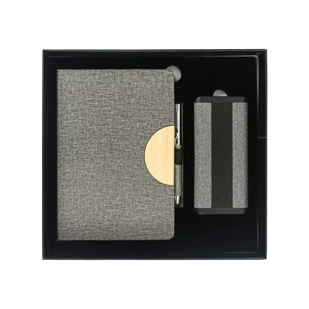 Corvus rPET Gift Sets in a Black Cardboard Box