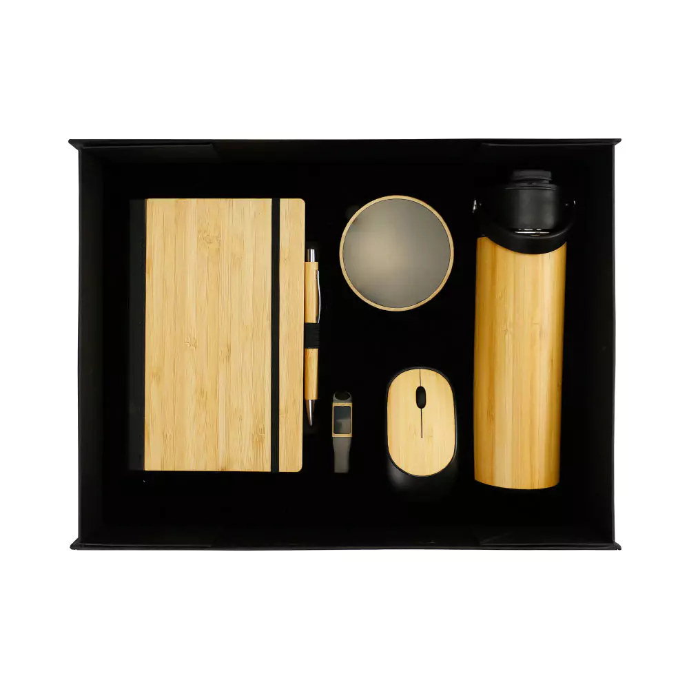 Grus Eco-Friendly Gift Sets in a Black Cardboard Box