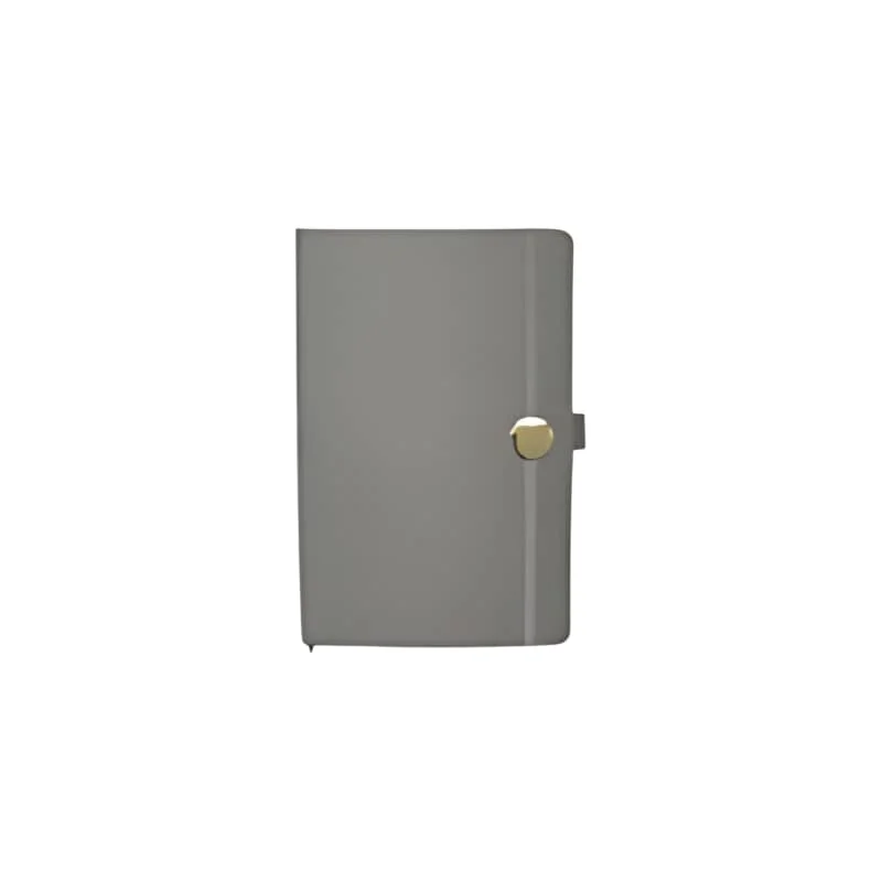 Altair PU Notebooks with Metal Button ELNB-02 GREY