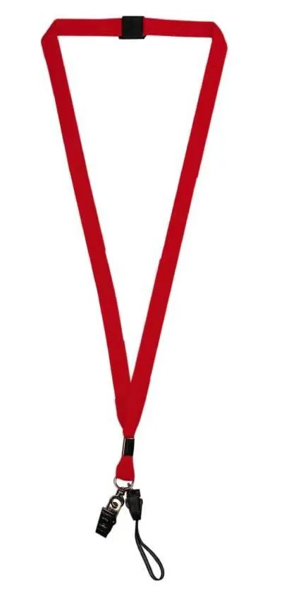 Lanyard With Crocodile Hook, Safety Lock And Mobile