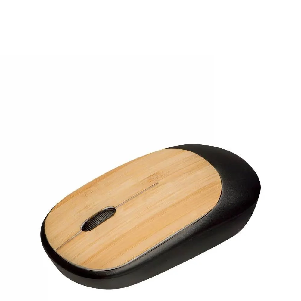 Eco-friendly Bamboo Wireless Mouse