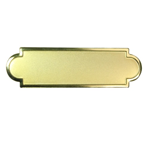 Metal Name Badges - Golden