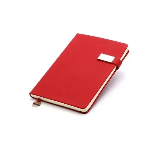 Promotional Wholesale Notebooks with Magnetic Flap ELNB-04 RED