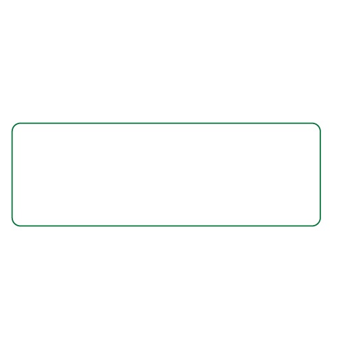 Plastic Engravable Name Tags 2021BW-GR