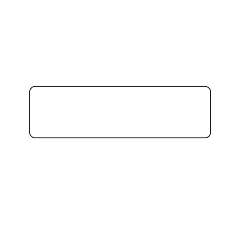 Plastic Engravable Name Tags 2021SW-BK