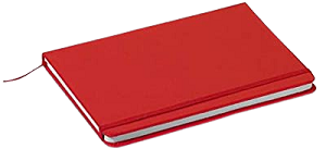 A5 Notebook MBA5-PU-Red