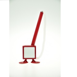Red Pen With Holder