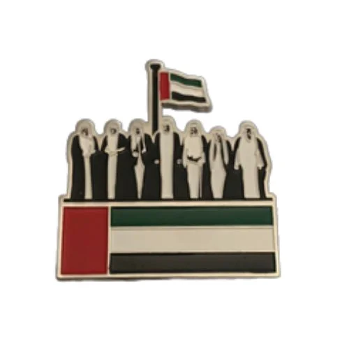 Sheikhs of UAE national Day badge