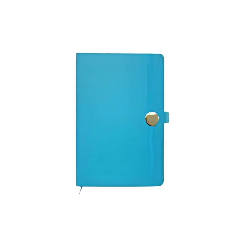 Altair PU Notebooks with Metal Button ELNB-02 Torquise 