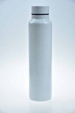 Stainless Steel Single Wall Bottle White