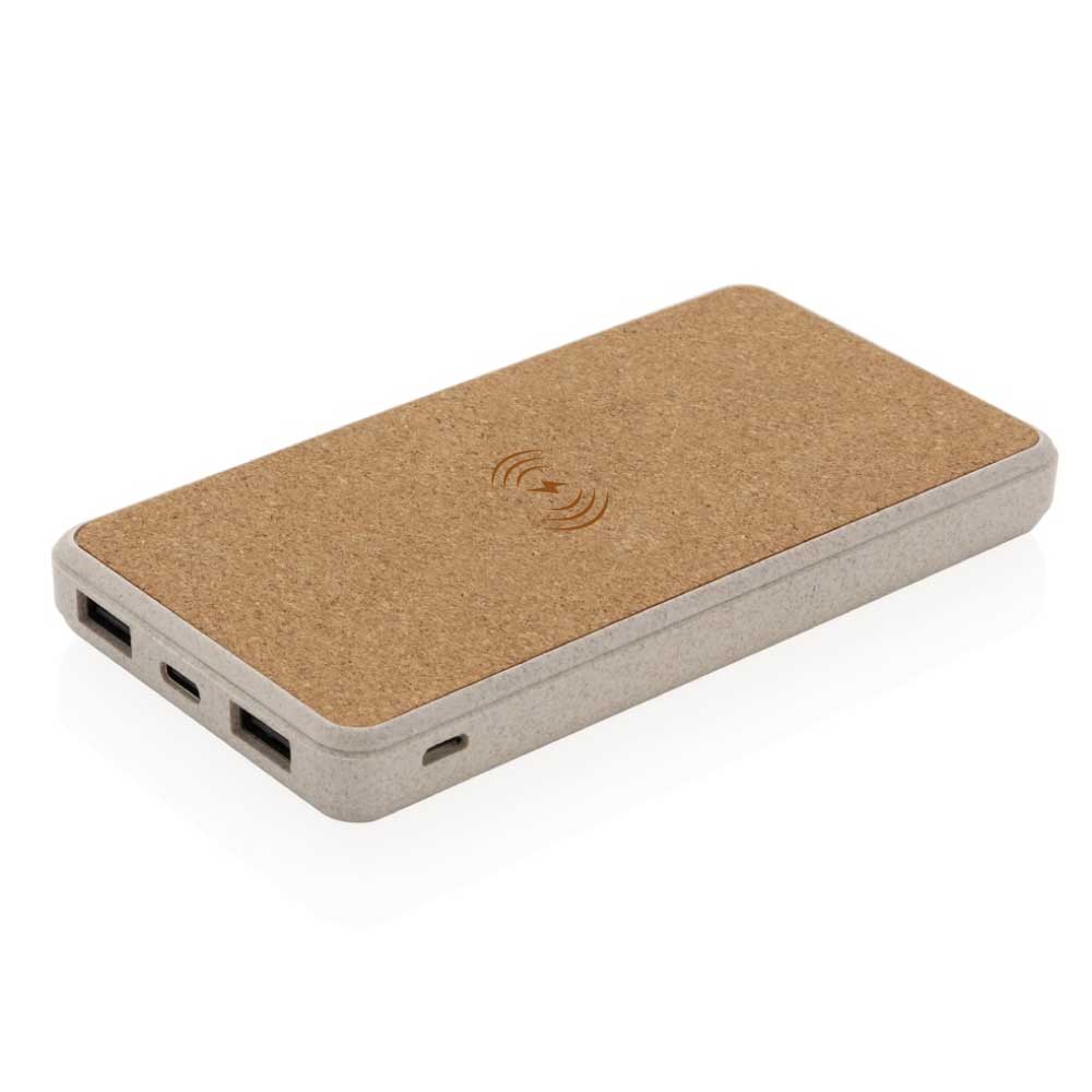 Wheatstraw and Cork Powerbank Wheatstraw and Cork Powerbank